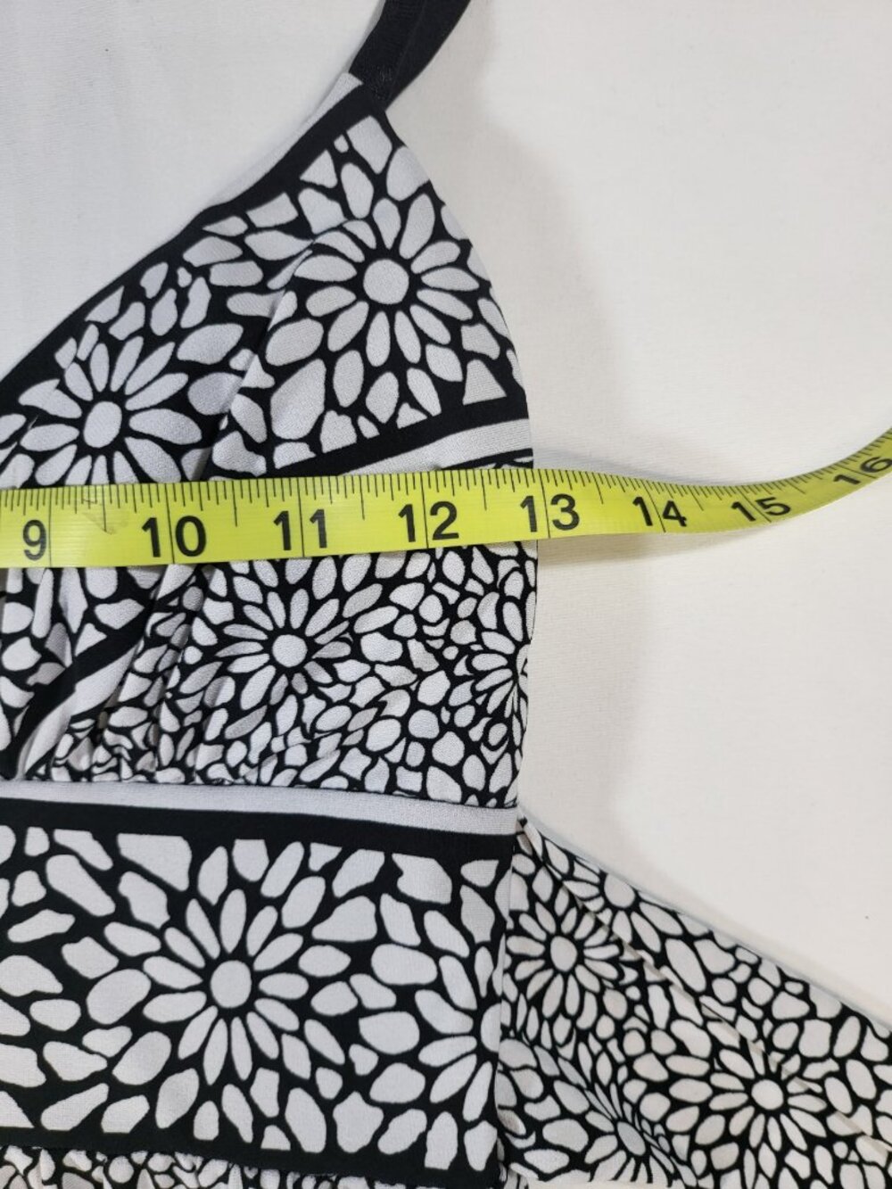 City Triangles Black & White Floral Maxi Dress – Size Small - Picture 4 of 8